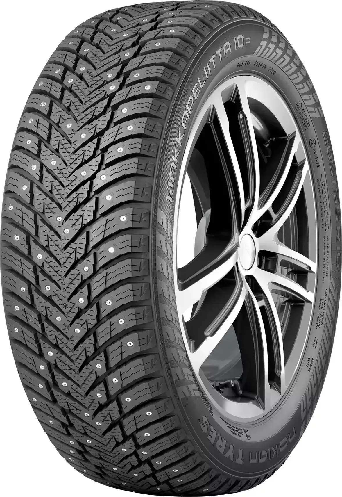 Шина NOKIAN Hakkapeliitta 10p 225/50R17 98T XL шип