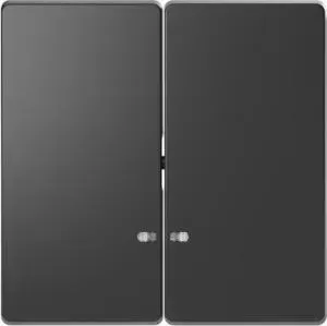 Кнопка смыва Schneider Electric двойная Merten D-Life MTN3420-6034