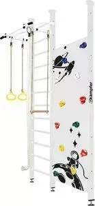 Детский спортивный комплекс Kampfer Jungle Ceiling Boy №6 Жемчужный Высота 3 м белый турник