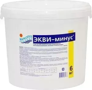 Гранулы для понижения pH-уровня воды Маркопул Кемиклс Экви-минус М40, 6 кг Маркопул Кэмиклс 6