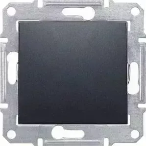 Выключатель Schneider Electric одноклавишный Sedna IP44 10A 250V SDN0100370