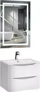 Мебель для ванной Vincea Roberta L.White W Led L 60 белый глянец
