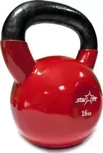 Гиря Starfit виниловая DB-401 16 кг, красная