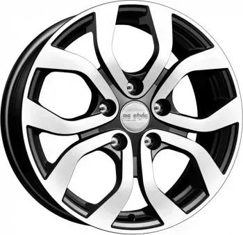 Диск автомобильный КиКРеплика КС704 КиК 6.5X16/5X114.3 ET50 D66.1 алмаз-черный