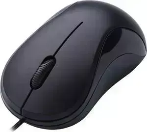 Ноутбук OKLICK Мышь 115S черный оптическая (1200dpi) USB для ноутбука (2but)
