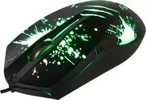 Мышь OKLICK 399M STIGMA черный оптическая (1000dpi) USB (3but)