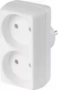 Сетевой разветвитель BURO BU-PS2-W (2 розетки) белый