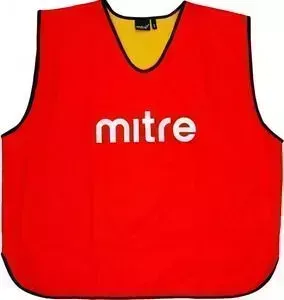 Манишка Mitre арт. T21916RN5-JR, (объем груди 90см) юниор, полиэстер, красн-желт