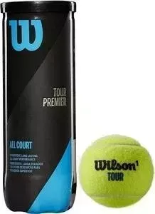 Мяч для большого тенниса Wilson Tour Premier All Court арт. WRT109400 уп.3 шт