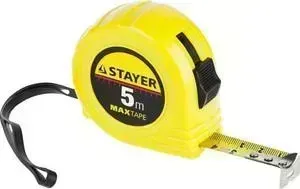 Рулетка STAYER MASTER 5м/19мм (34014-05-19)