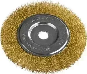 Корщетка STAYER -колесо Professional витая 200 мм х22 мм (35122-200)