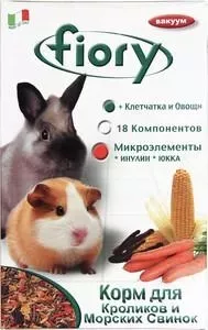 Корм Fiory Mix for Dwarf Rabbits Guinea Pigs для карликовых кроликов и морских свинок 850г