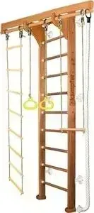Детский спортивный комплекс Kampfer Wooden Ladder Wall №2 Ореховый Стандарт белый