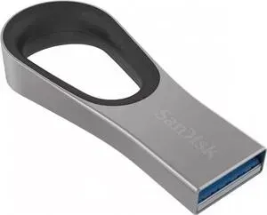 Флеш-диск SANDISK 64Gb Ultra Loop SDCZ93-064G-G46 USB3.0 серебристый/черный