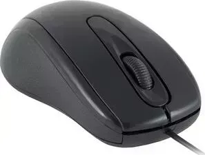 Мышь OKLICK 205M черный оптическая (800dpi) USB (2but)