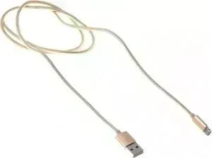 Кабель BURO Braided BHP RET MICUSB-BR USB A(m) micro USB B (m) 1м золотистый