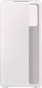 Чехол SAMSUNG (флип-кейс) для Galaxy S20 FE Smart Clear View Cover белый (EF-ZG780CWEGRU)