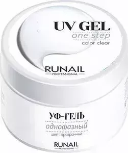Однофазный УФ-гель Runail 3443 прозрачный 15 г