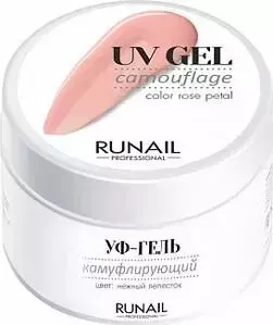 Камуфлирующий УФ-гель Runail 3448 нежный лепесток 15 г