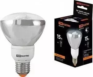 Лампа TDM ELECTRIC энергосберегающая КЛЛ- RM80 FR-15 Вт-4000 К-Е 27