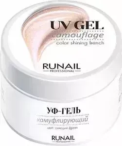 Камуфлирующий УФ-гель Runail 3865 сияющий френч 30 г