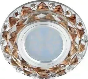 Светильник Fametto Встраиваемый Luciole DLS-L130 GU5.3 Chrome/Brown