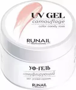 Камуфлирующий УФ-гель Runail 3750 розовая карамель 30 г