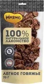 Лакомство Мнямс для собак Легкое говяжье 70 г