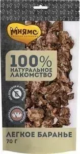 Лакомство Мнямс для собак Легкое баранье 70 г