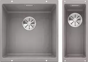 Мойка кухонная Blanco Subline 400-U алюметаллик (523424, 523398, 225088)