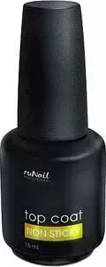 Глянцевый топ для гель-лака Runail 2716 TopCoat без липкого слоя 15 мл