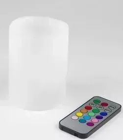 Фигурка UNIEL светодиодная Свеча 7,5х10 см (UL-00007258) ULD-F052 RGB RC Candle