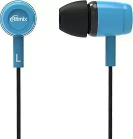 Наушники RITMIX RH-020 Black+Blue