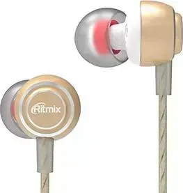 Наушники RITMIX RH-150M Gold