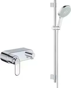 Смеситель для душа Grohe Veris с душевым гарнитуром, хром (32197000, 27746 000)