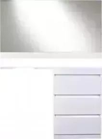 Мебель для ванной Style line Даллас Люкс 120R 3 ящика, напольная, с усиленным кронштейном, белая