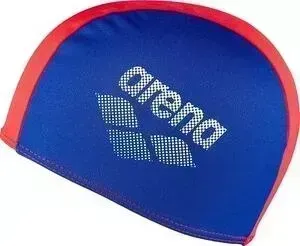 Шапочка для плавания Arena Polyester Ii Jr арт. 002468740, Дет., сине-красный, полиэстер, 3 Пан.