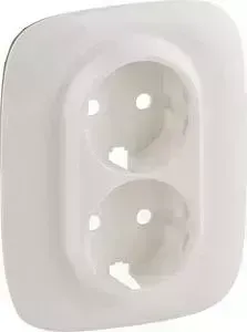Лицевая панель Legrand Valena Allure розетки с/з жемчуг 754959