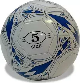 Мяч футбольный Moove&amp;amp;Fun MooveFun размер 5, PVC, вес 390-420 гр, синий