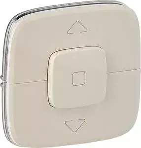 Лицевая панель Legrand Valena Allure выключателя жалюзи слоновая кость 755146