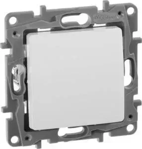 Переключатель Legrand одноклавишный промежуточный Etika 10A 250V белый 672209