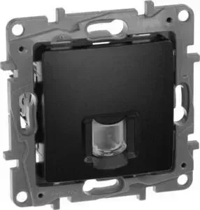 Розетка Legrand телефонная RJ11 Etika антрацит 672640