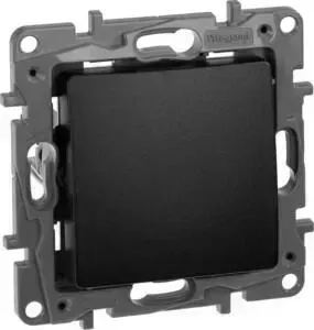Выключатель Legrand одноклавишный Etika 10A 250V антрацит 672601