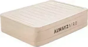 Надувная кровать BESTWAY 69054 BW Alwayzaire Fortech 203x152x51 см встроенный электронасос с автоподкачкой