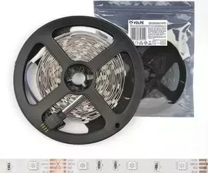 Лента VOLPE Светодиодная (UL-00000944) 7,2W/m 30LED/m 5050SMD RGB 3M ULS-Q911 5050-30LED/m-8mm-IP20-DC12V-7,2W/m-3M-RGB
