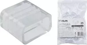 Заглушка VOLPE (10973) UCW-Q220 K10 Clear 025 Polybag