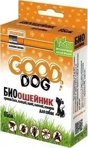 Ошейник Favorite GOOD DOG БИО антипаразитарный чёрный 65см для собак