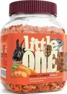 Лакомство Little One Dried Carrot Snack сушеная морковь для всех видов грызунов 200г