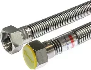 Подводка для газа СТМ 1/2 гайка/гайка, сильфонная, 200 см (CGHF1220)