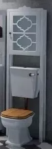 Пенал Corozo Манойр 50 над унитазом, белый (SD-00000327)